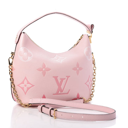 Louis Vuitton Empreinte Monogram Giant By The Pool Marshmallow Hobo PM Bouton De Rose 3 of 10