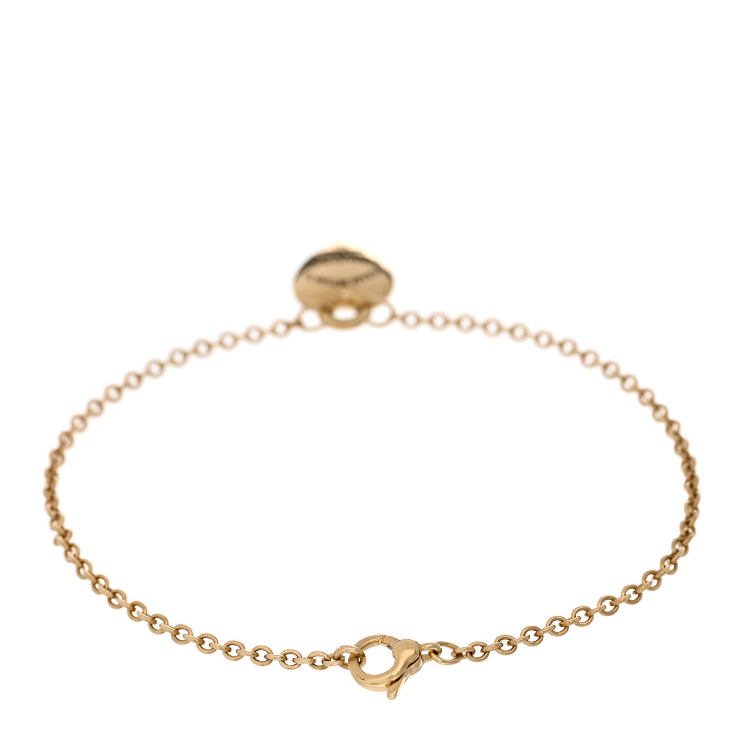 Tiffany 18K Yellow Gold Return To Tiffany Full Heart Bracelet 2 of 3