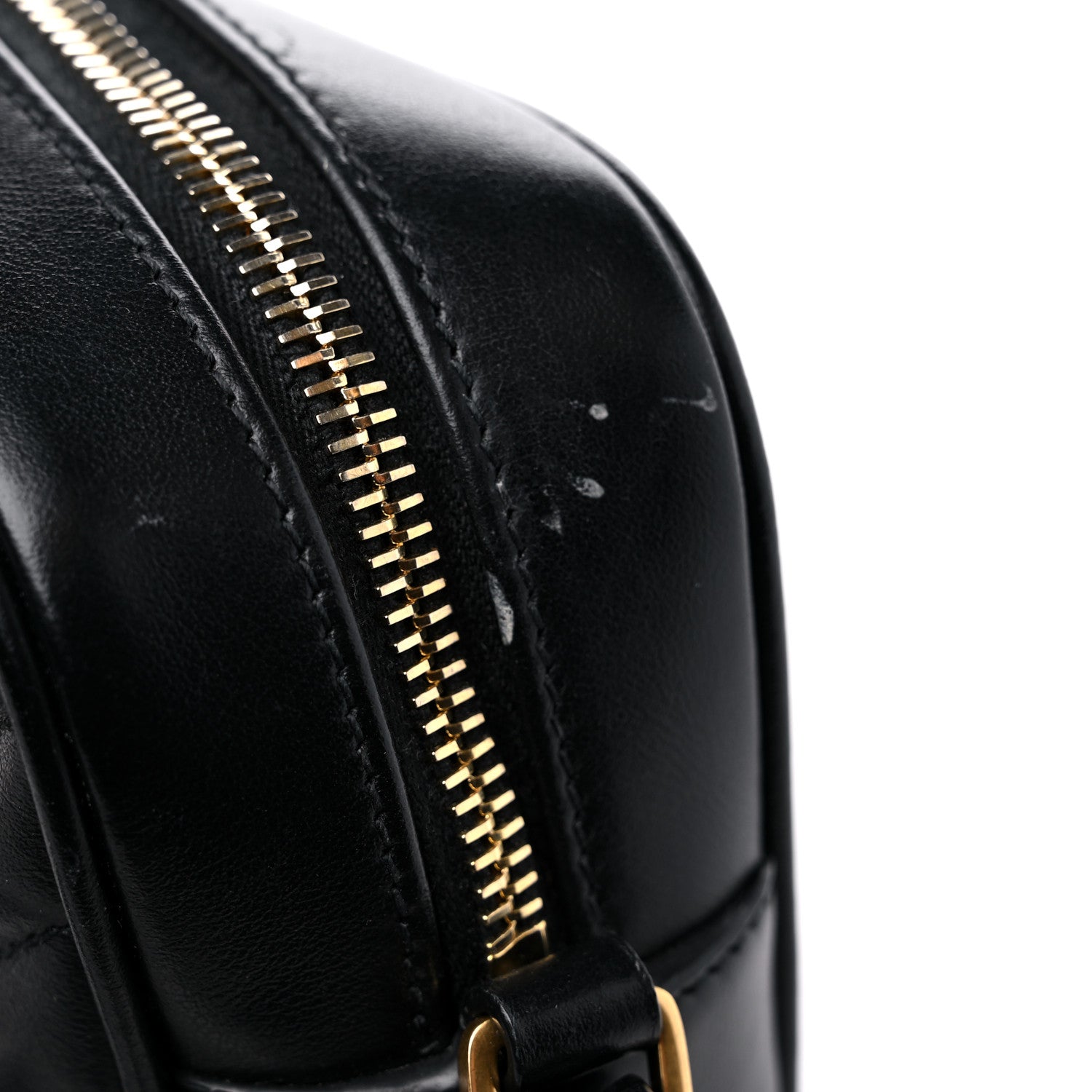 Saint Laurent Calfskin Matelasse Monogram Lou Camera Bag Black 15 of 15