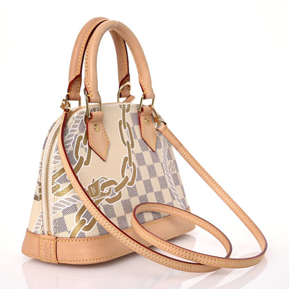 Louis Vuitton Damier Azur Nautical Alma BB 2 of 13
