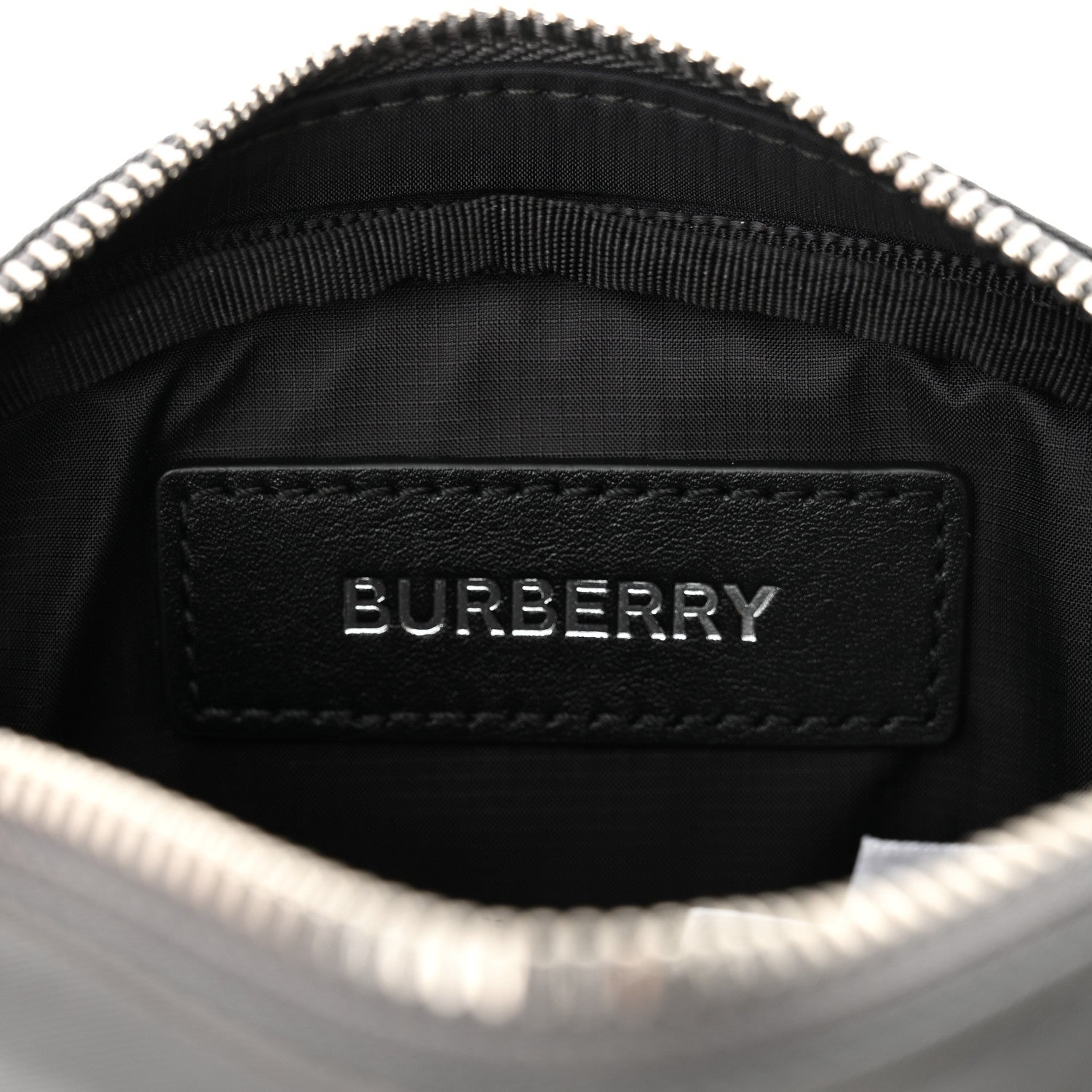 Burberry Econyl Logo Print Small Cannon Bum Bag Charcoal Grey 6 of 10