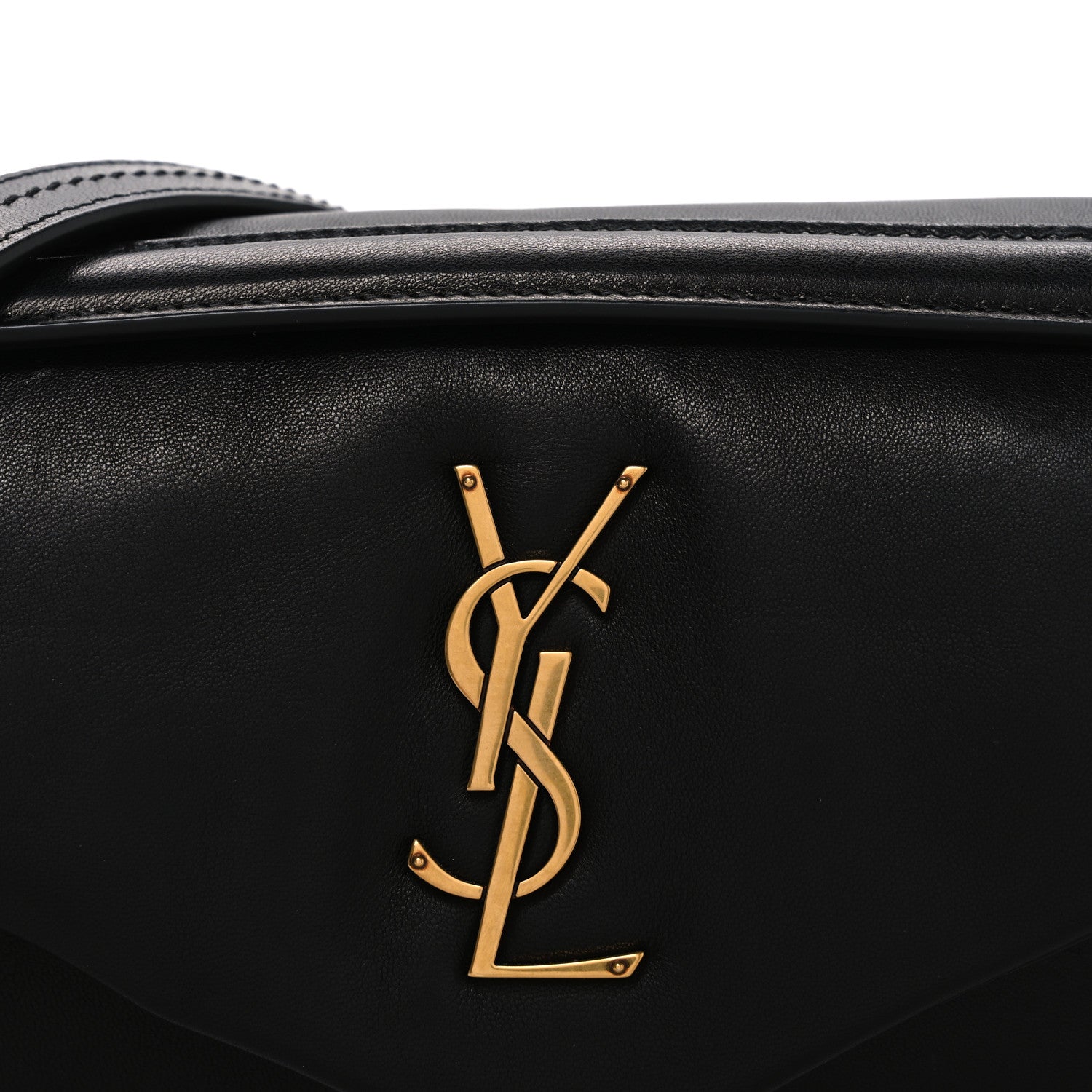 Saint Laurent Plunged Lambskin Calypso Black 8 of 10
