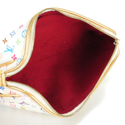 Louis Vuitton Monogram Multicolor Kate Clutch White 5 of 7