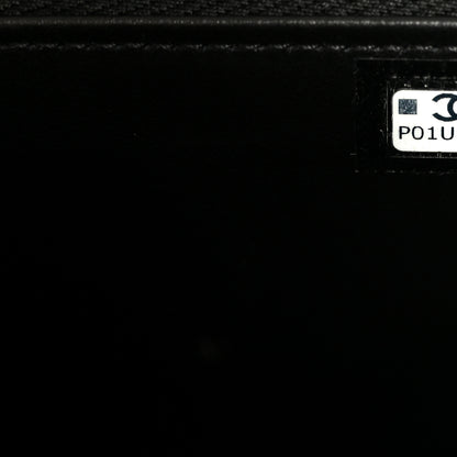 Chanel Caviar Quilted Top Handle Long Vanity Black 7 of 12