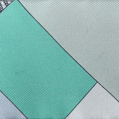 Hermes Silk Cliquetis Twilly Ciel White Menthol 7 of 7
