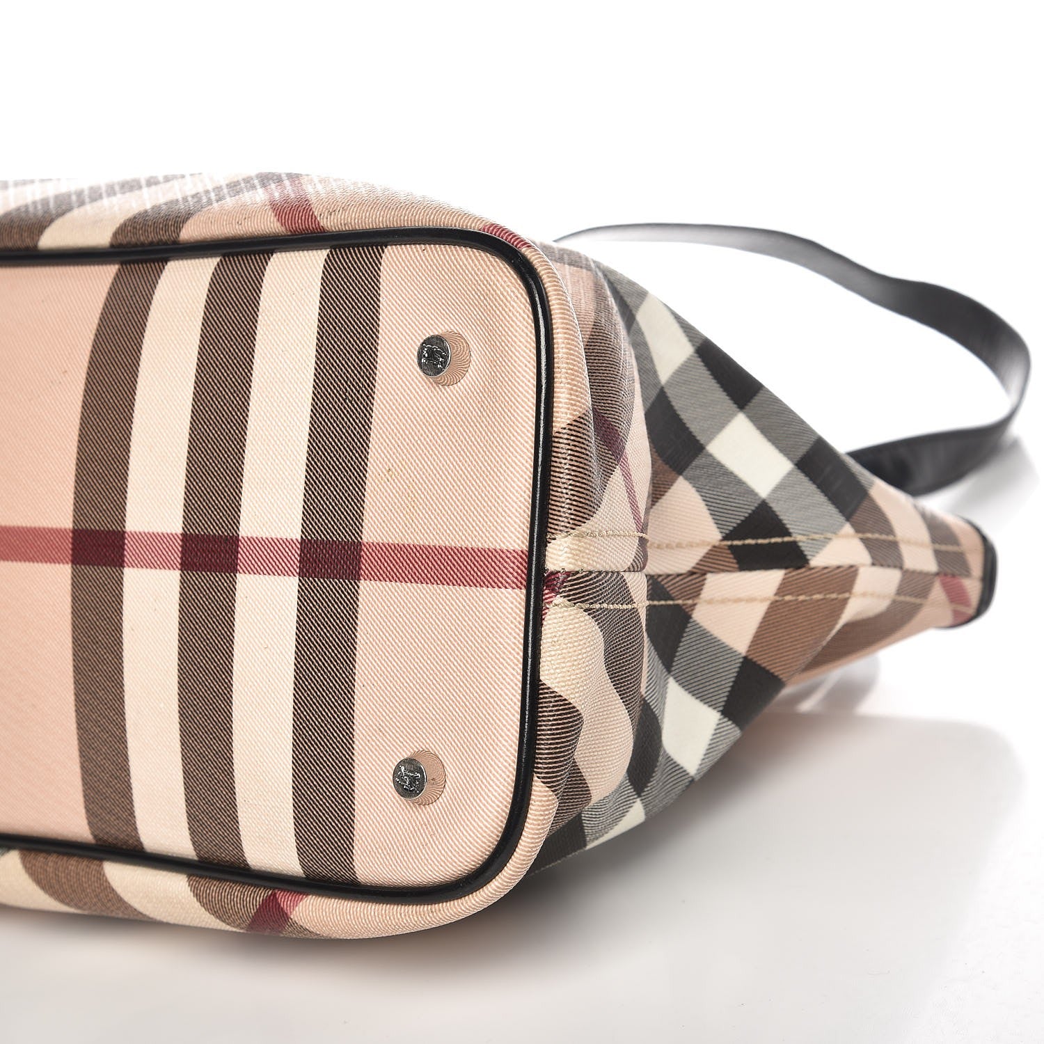 Burberry Supernova Check Regent Tote Black 15 of 16