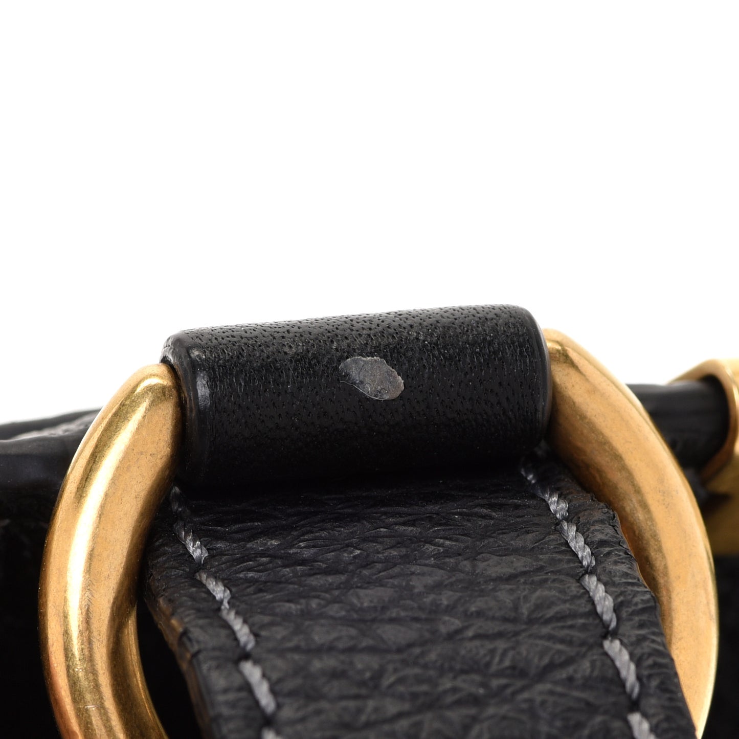 Calfskin Mini Marcie Round Crossbody Bag Black