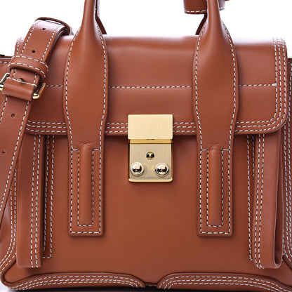 3.1 Phillip Lim 3.1 Calfskin Mini Pashli Satchel Brown 10 of 10