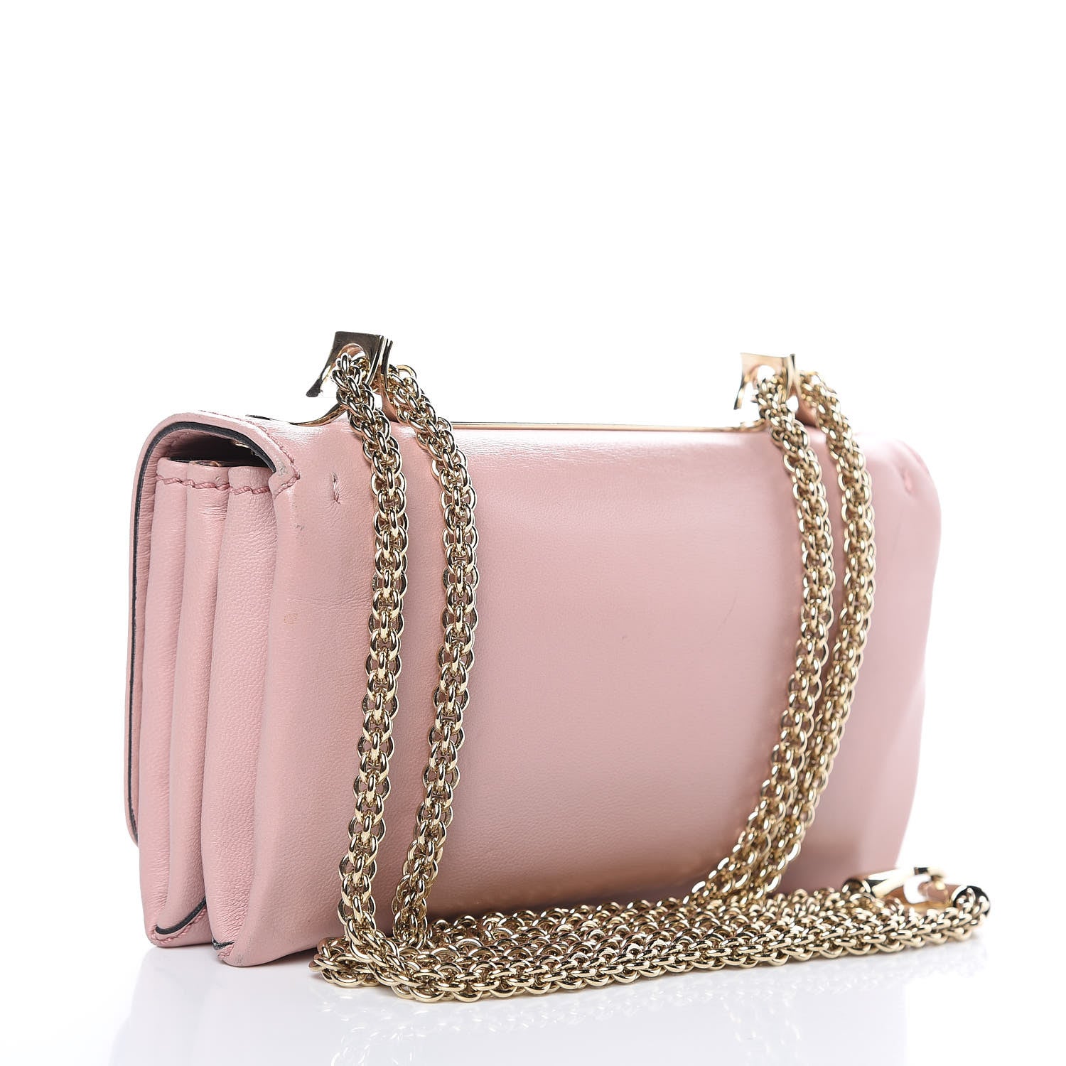Valentino Garavani Nappa Mini Va Va Voom Shoulder Bag Light Pink 3 of 12