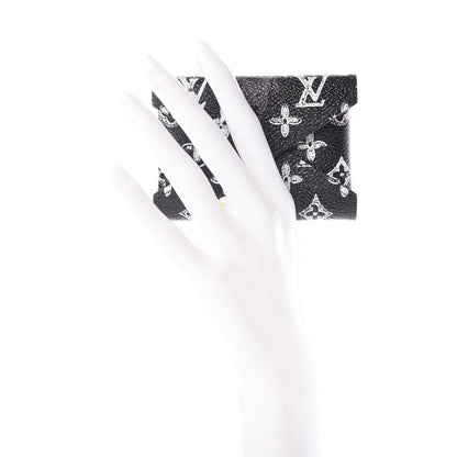 Louis Vuitton Catogram Small Kirigami Pochette Insert Black White 2 of 7