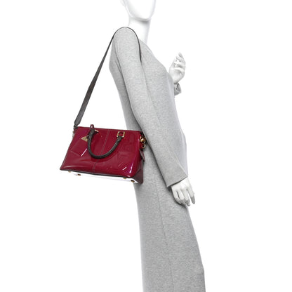 Louis Vuitton Patent Calfskin Miroir Tote Magenta 2 of 11