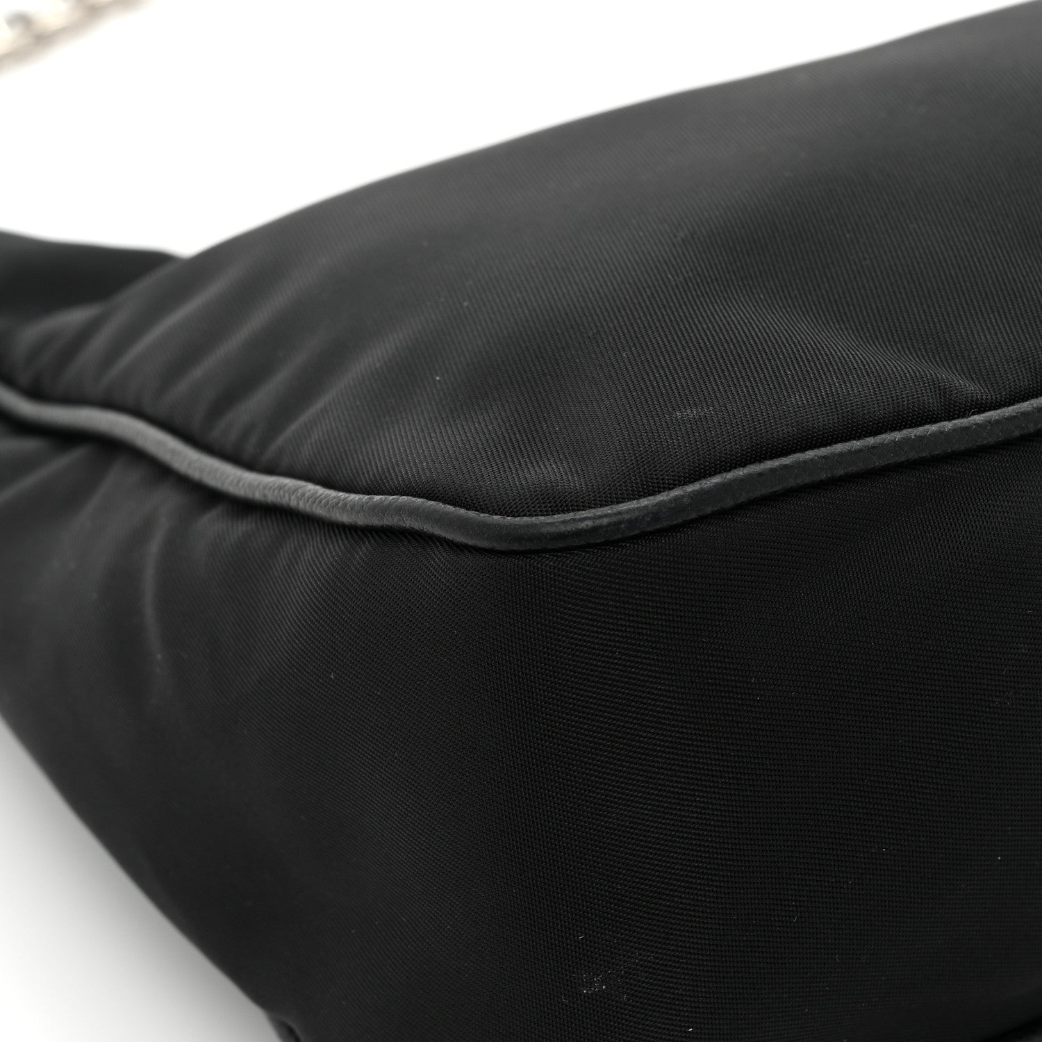 Prada Nylon Re-Edition 2005 Shoulder Bag Black 11 of 14