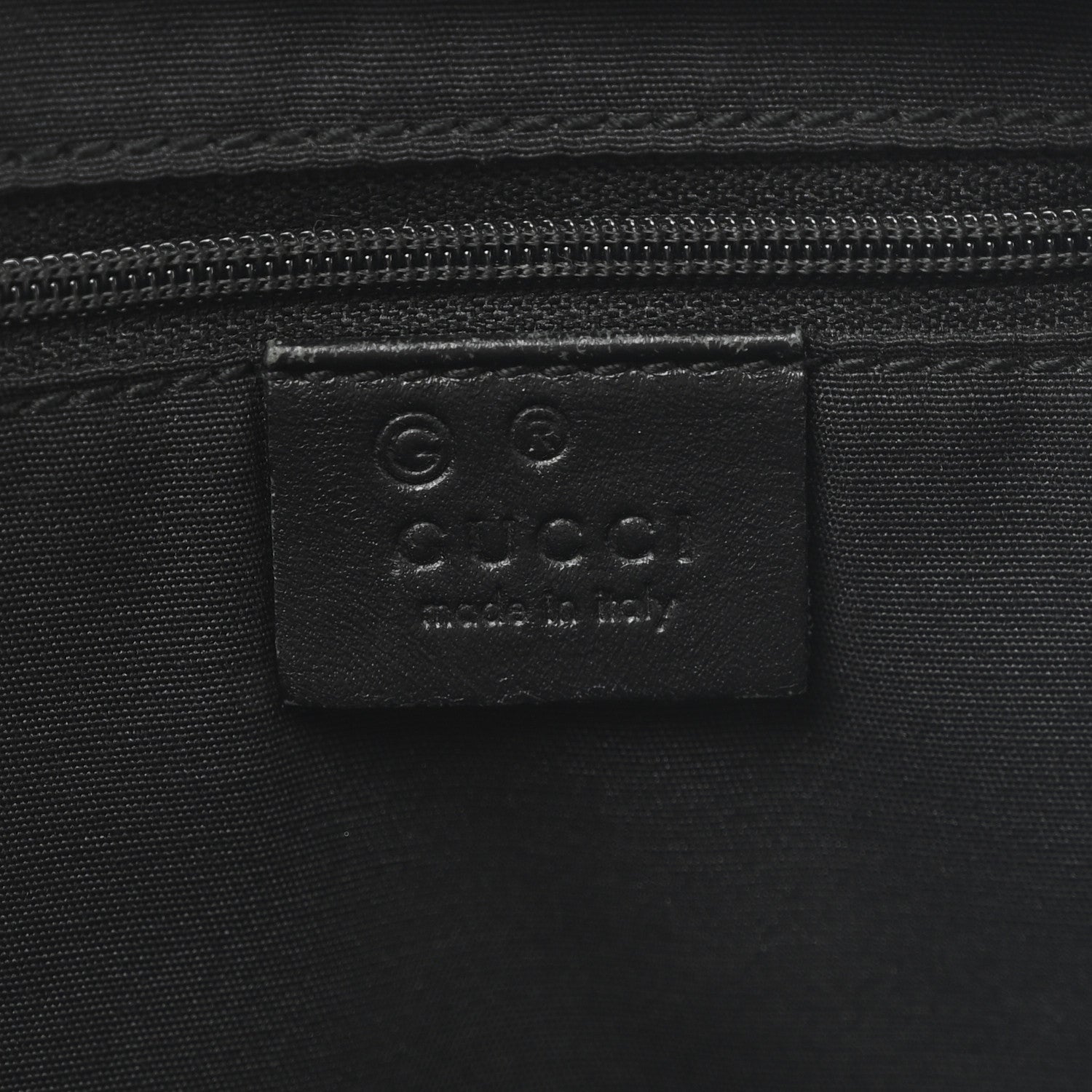 Gucci Nylon Monogram Small Boston Black 6 of 12