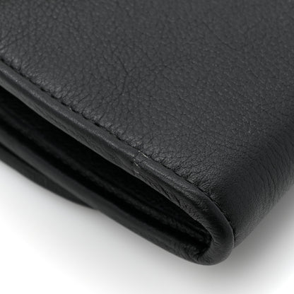 Gucci Roxy Calfskin Medium Blondie Chain Wallet Black 12 of 12