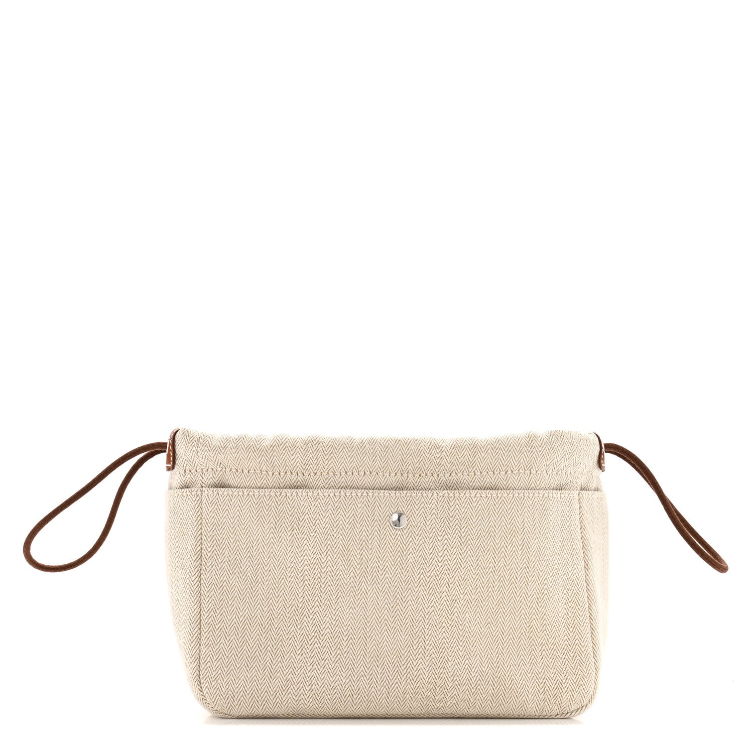 Hermes Canvas Barenia Fourbi 20 PM Pouch Naturel Fauve 1 of 9