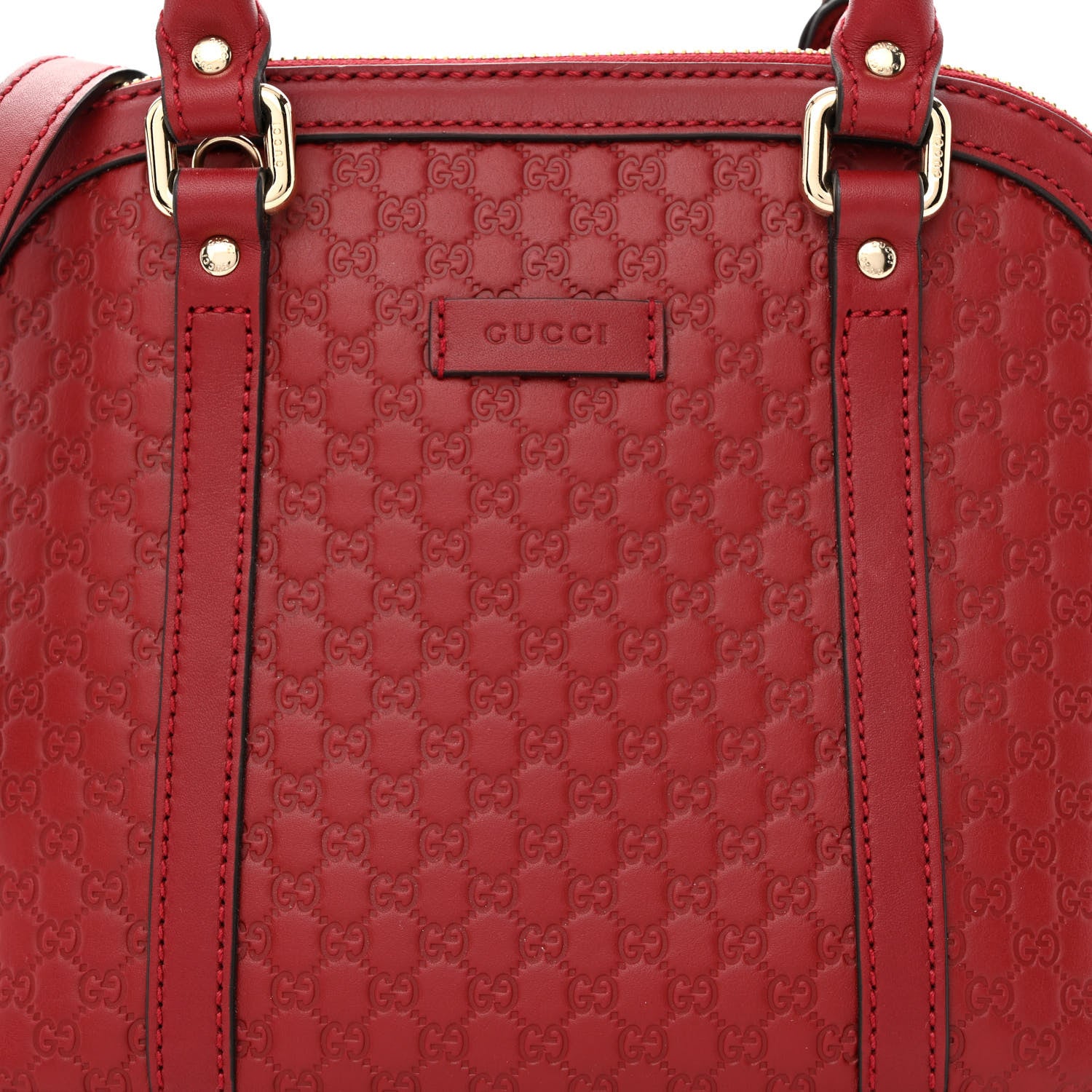 Gucci Soft Microguccissima Mini Dome Bag Rosso 8 of 11