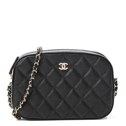 Chanel Caviar Quilted Vanity With Chain Black 1 of 9