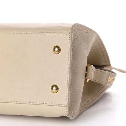 Saint Laurent Calfskin Small Classic Y Cabas Beige 8 of 13