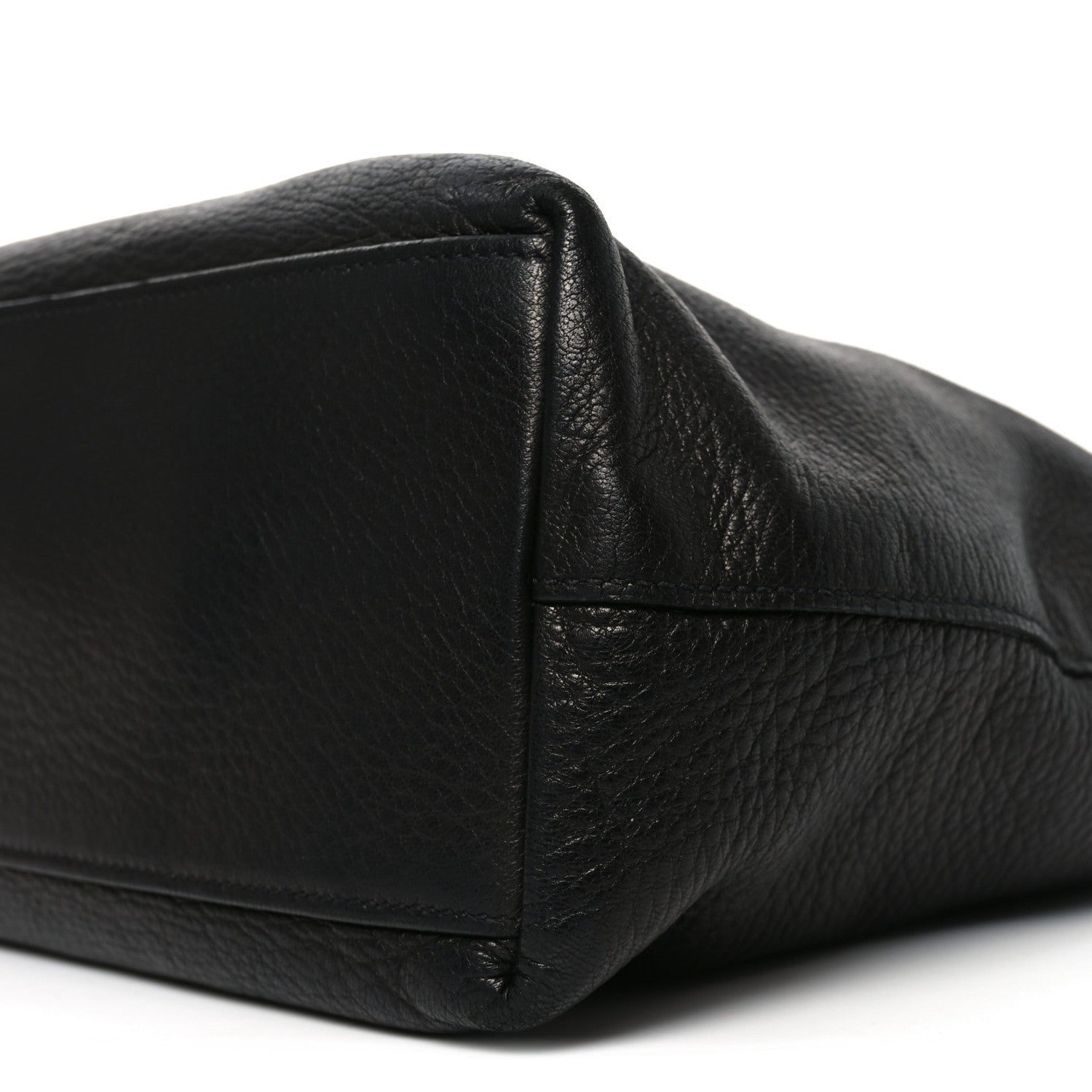 Prada Vitello Daino Tote Black 17 of 17
