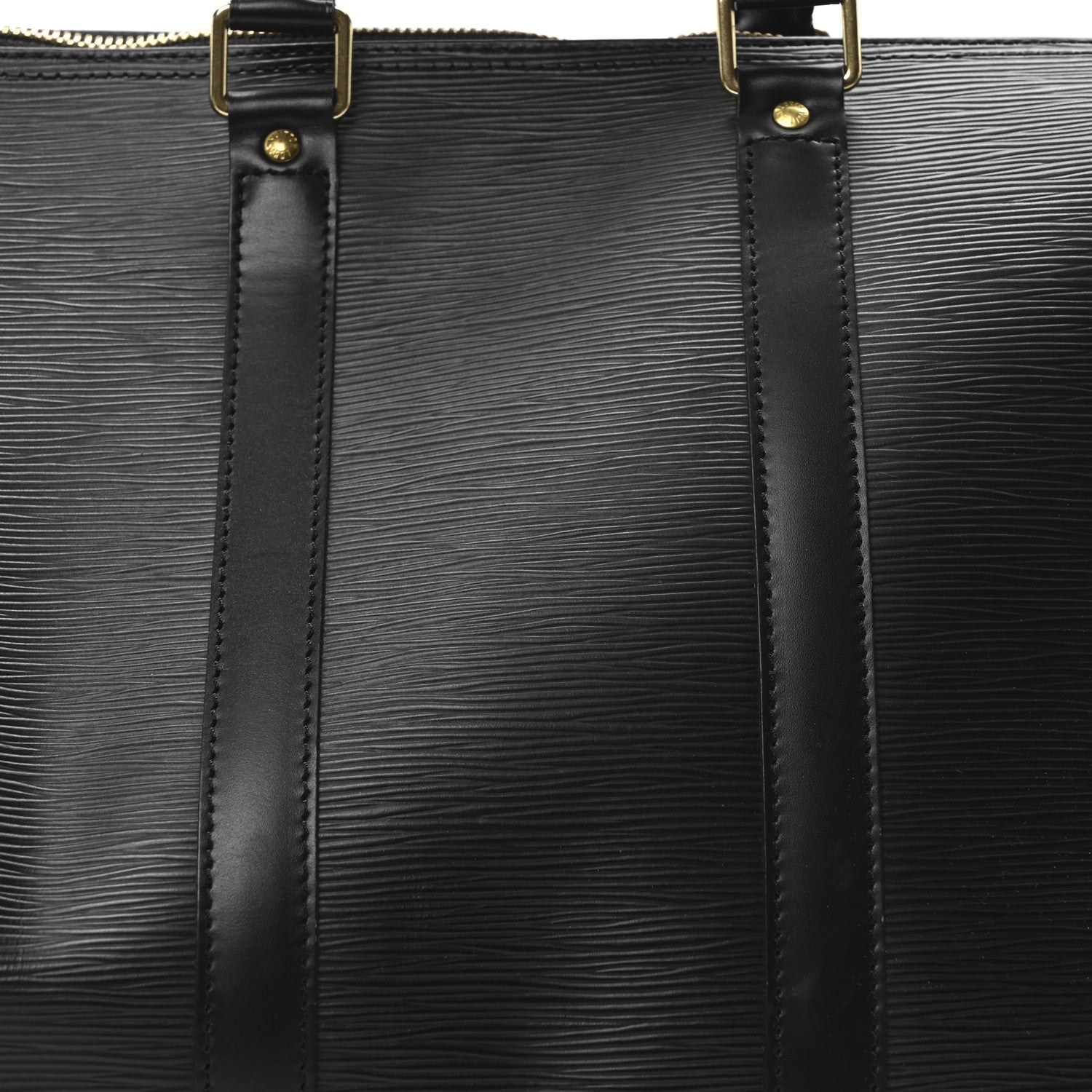 Louis Vuitton Epi Keepall 45 Black 12 of 17