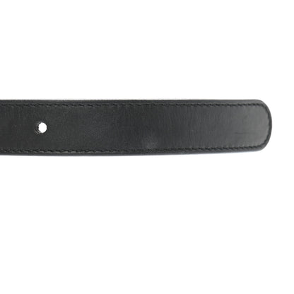 Gucci Calfskin Double G 20mm Belt 85 34 Black 6 of 7