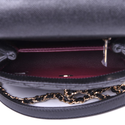 Chanel Caviar Quilted Extra Mini Coco Handle Flap Black 5 of 13