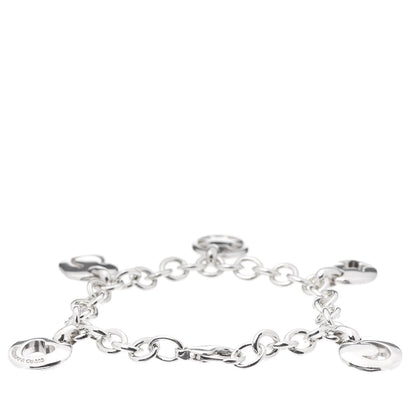 Tiffany Sterling Silver Stencil Charm Bracelet 3 of 5