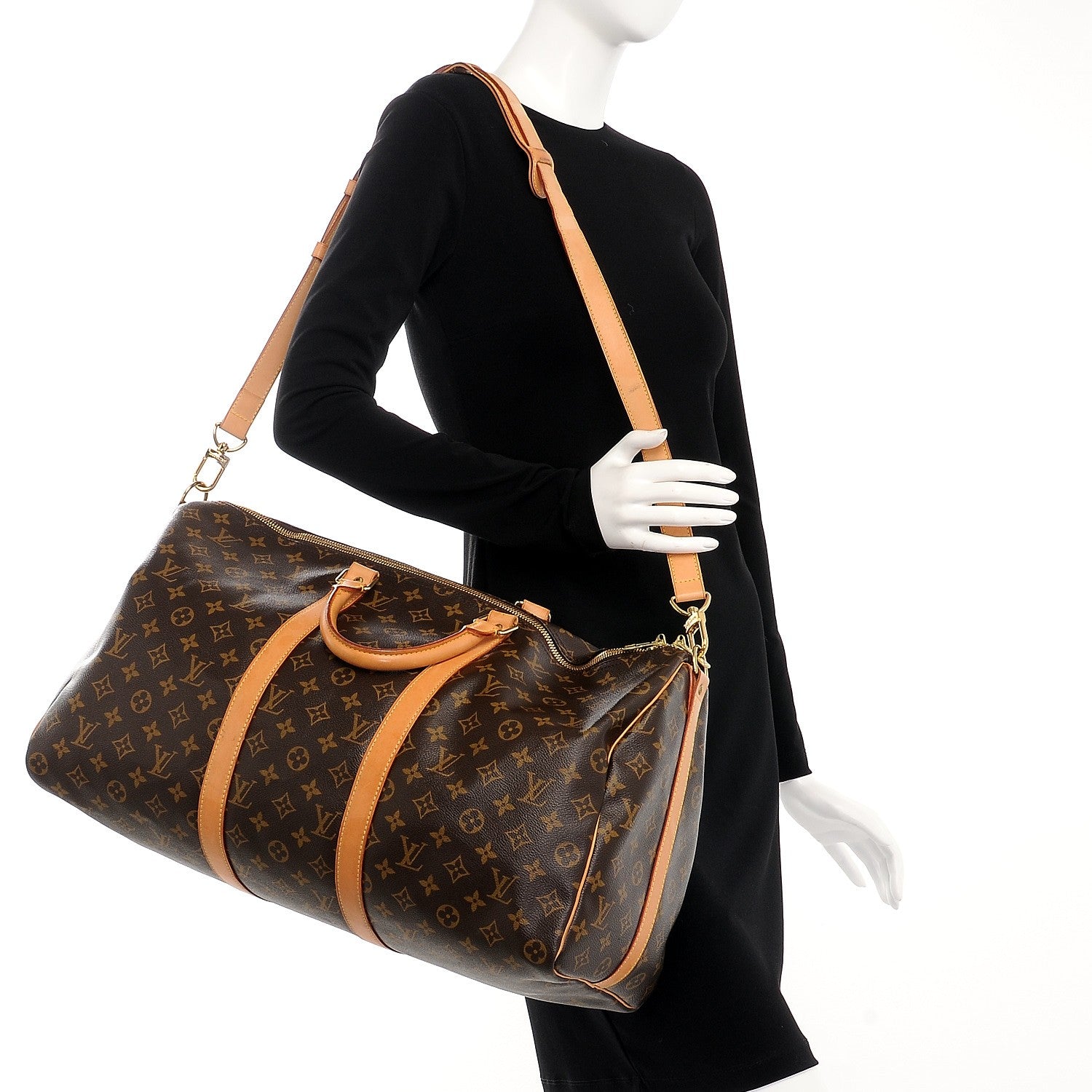 Louis Vuitton Monogram Keepall Bandouliere 50 2 of 12