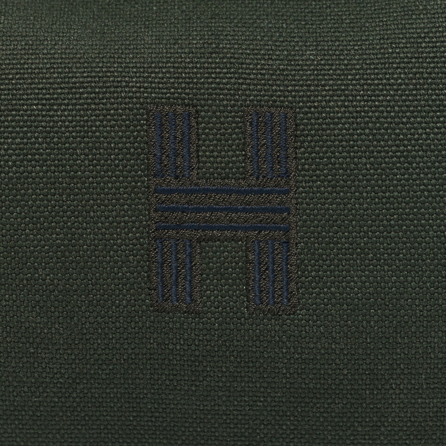 Hermes Canvas Small Bride-A-Brac Pouch Vert Foret 7 of 11
