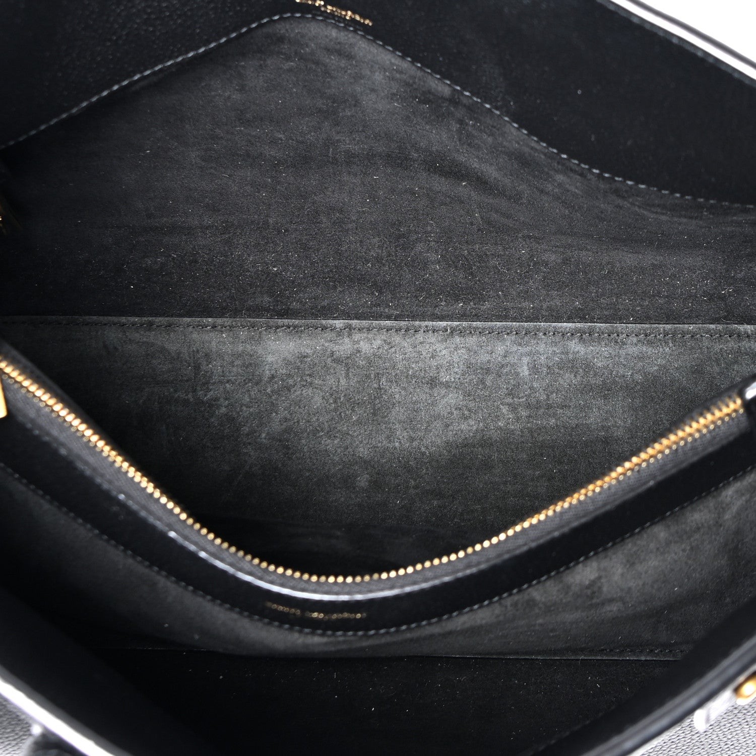 Saint Laurent Grained Calfskin Small Supple Sac De Jour Black 5 of 10