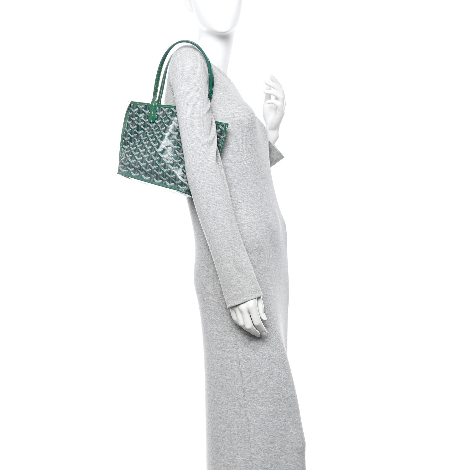 Goyard Goyardine Reversible Mini Anjou Green Green 3 of 19