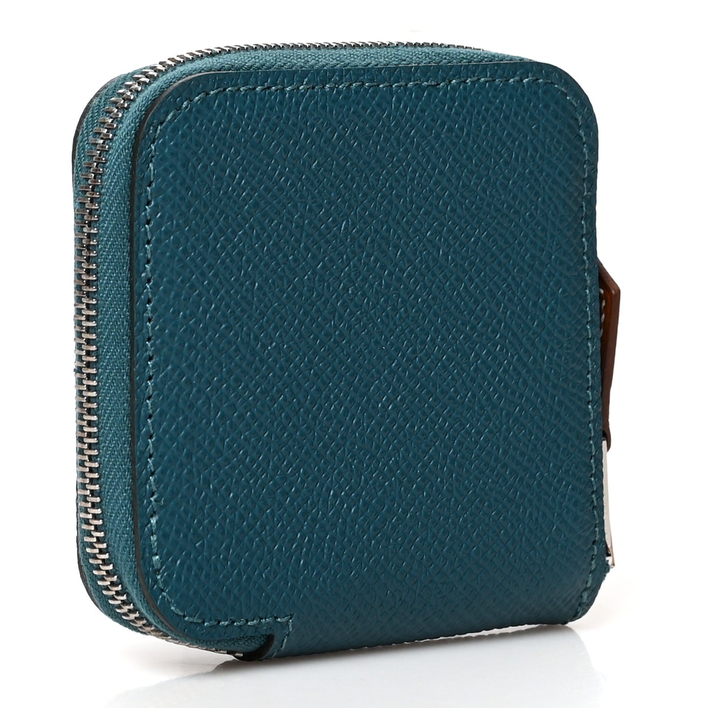 Epsom Silk'in Coin Purse Vert Bosphore