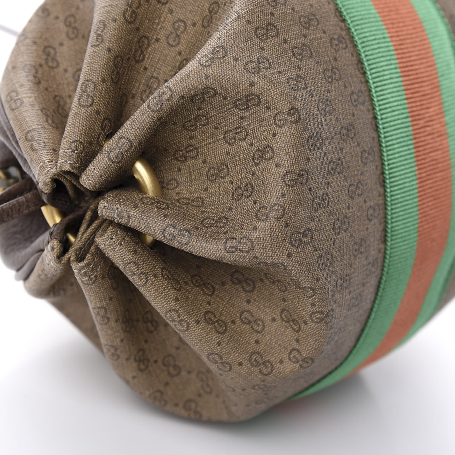Gucci Mini Vintage GG Supreme Monogram Web Butterfly New Candy Crossbody Beige New Acero 6 of 10