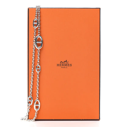 Hermes Sterling Silver Farandole Necklace 120 5 of 5