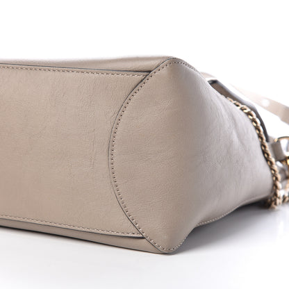 Chloe Calfskin Medium Faye Day Shoulder Bag Motty Grey 6 of 10