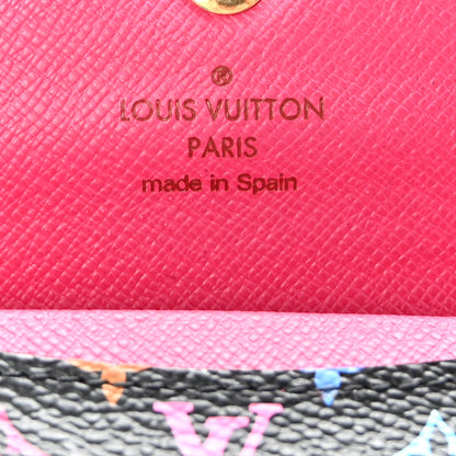 Louis Vuitton Monogram Multicolor Business Card Holder Black Grenade 6 of 7