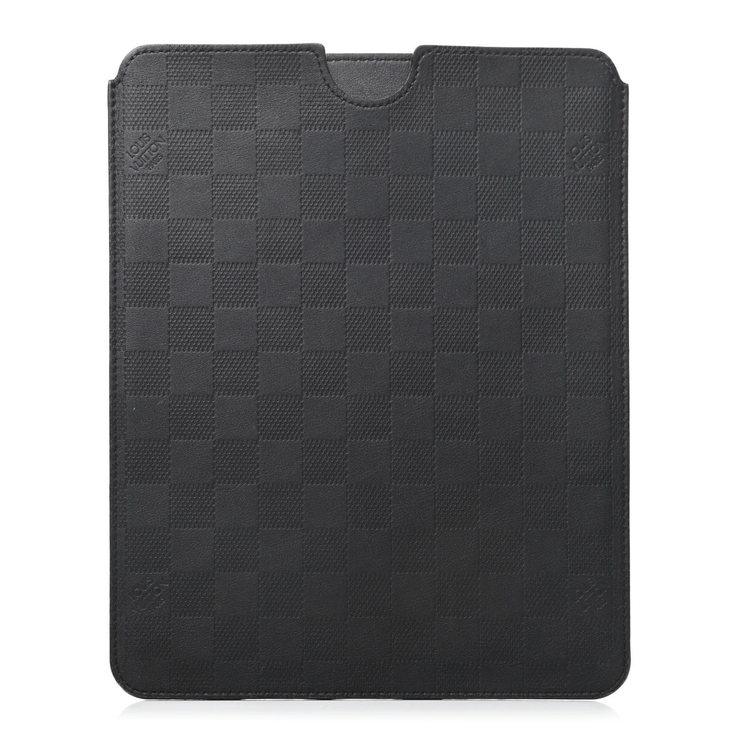 Louis Vuitton Damier Infini Softcase iPad 2 Case Black 1 of 6
