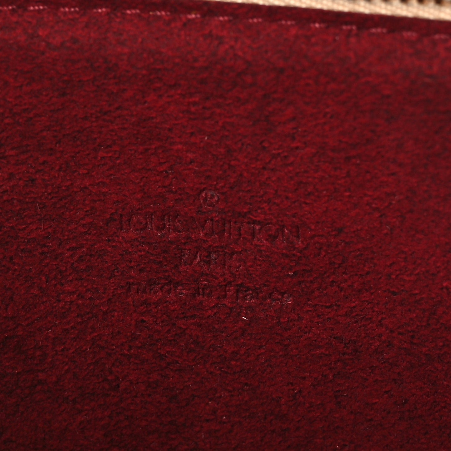 Monogram Multicolor Pochette Accessories White