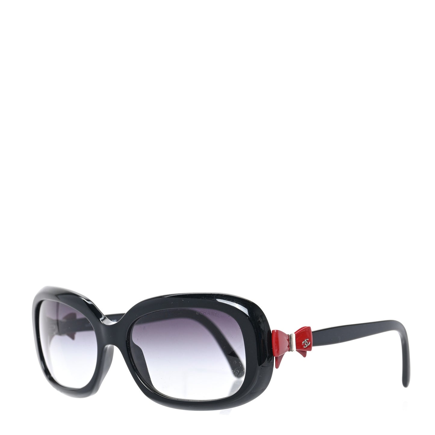 Acetate CC Bow Sunglasses 5171 Black Red