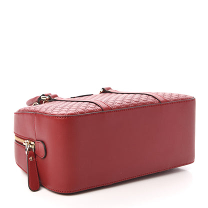 Gucci Soft Microguccissima Medium Crossbody Bag Rosso 4 of 10
