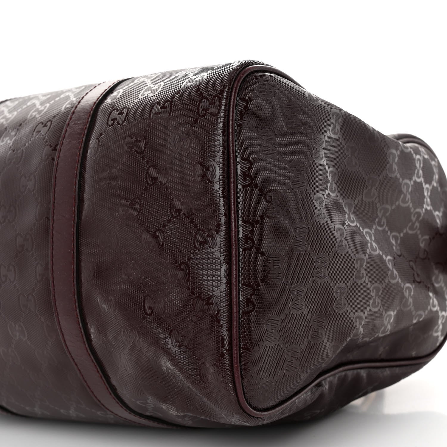 Gucci Imprime Monogram Medium Joy Boston Bordeaux 10 of 11
