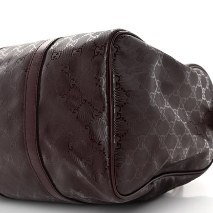 Gucci Imprime Monogram Medium Joy Boston Bordeaux 10 of 11