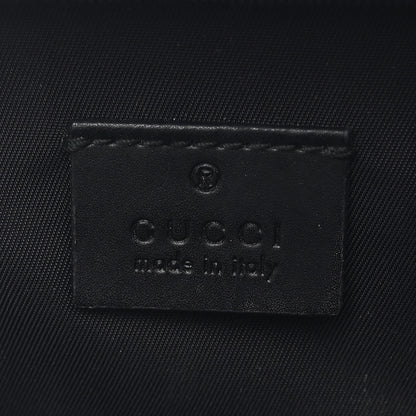 Gucci GG Supreme Monogram Web Belt Bag Black 6 of 16