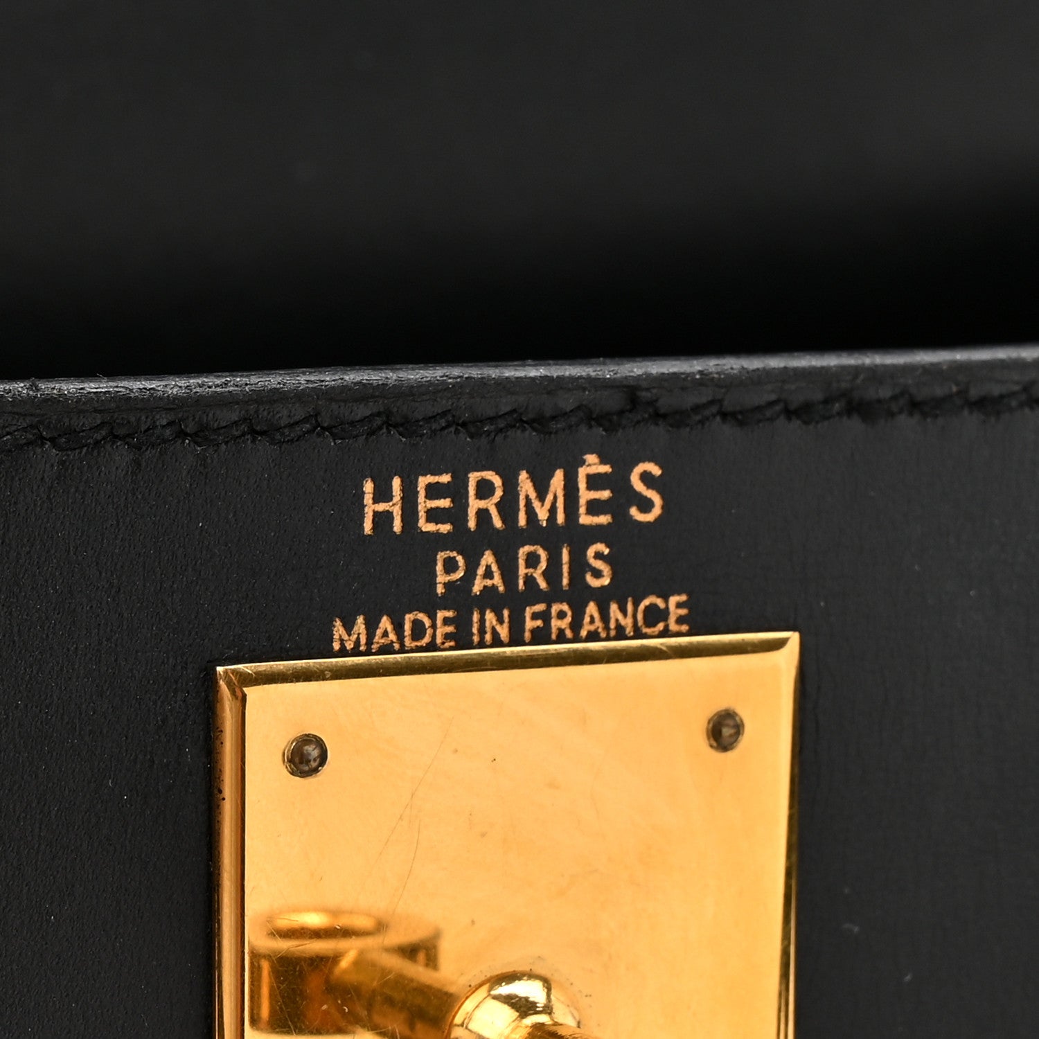 Hermes Box Kelly Retourne 28 Black 6 of 12