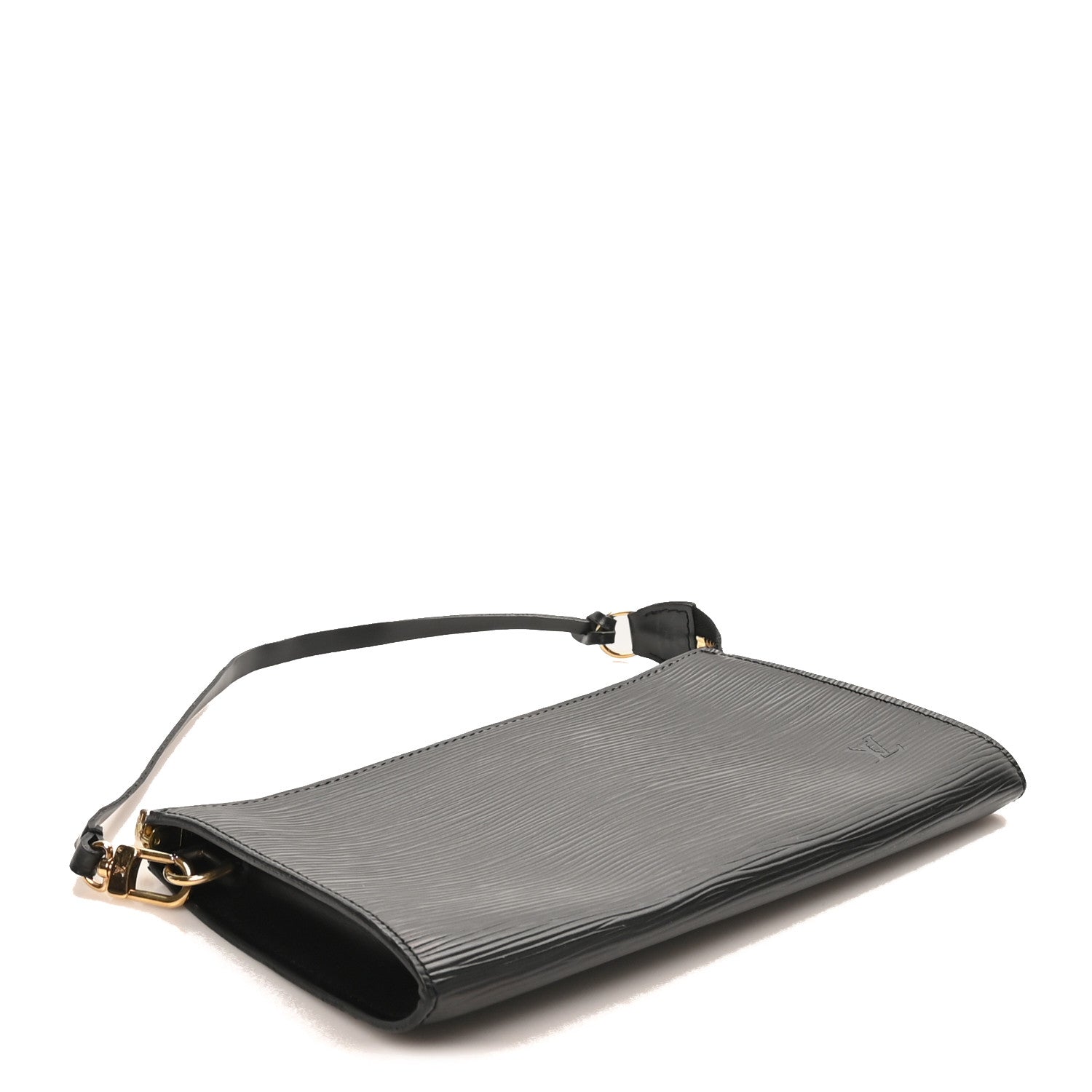 Louis Vuitton Epi Pochette Accessories 24 Black 4 of 9