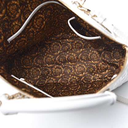 Versace Barocco Quilted Nappa Altea Vanitas Lady Athena White 5 of 19