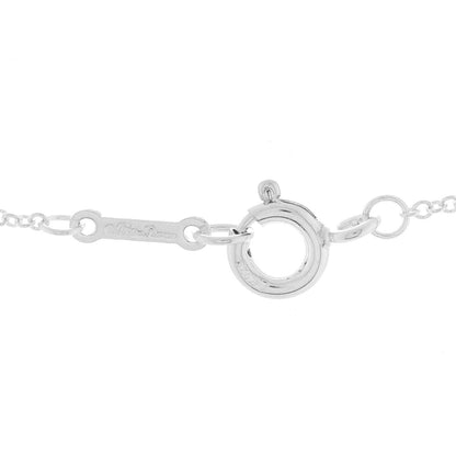 Tiffany Sterling Silver Paloma Picasso Olive Leaf Heart Pendant Necklace 6 of 7