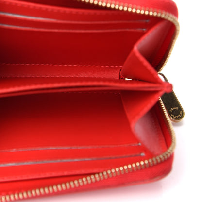 Louis Vuitton Vernis Zippy Coin Purse Rouge Grenadine 5 of 6