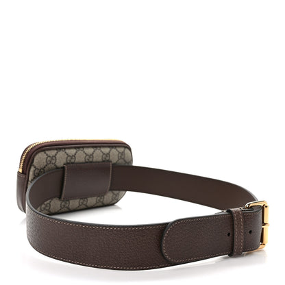 Gucci GG Supreme Monogram Ophidia Belted iPhone Case 85 34 Dark Brown 3 of 10