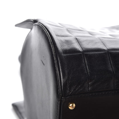 Chanel Lambskin Chocolate Bar Quilted Bag Black 12 of 13